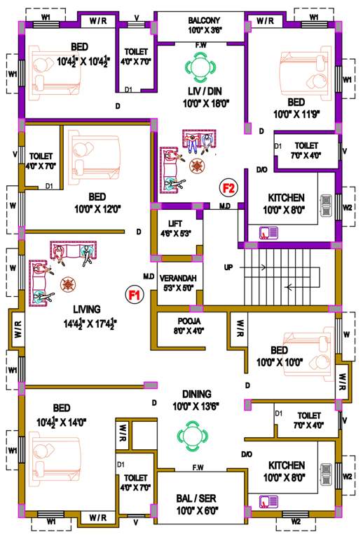 Images for Cluster Plan of Prabha Sudharshana