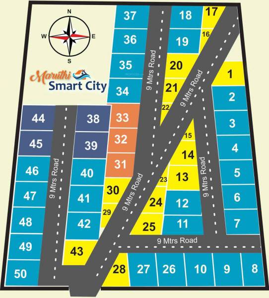 Images for Layout Plan of U3 Maruthi Smart City