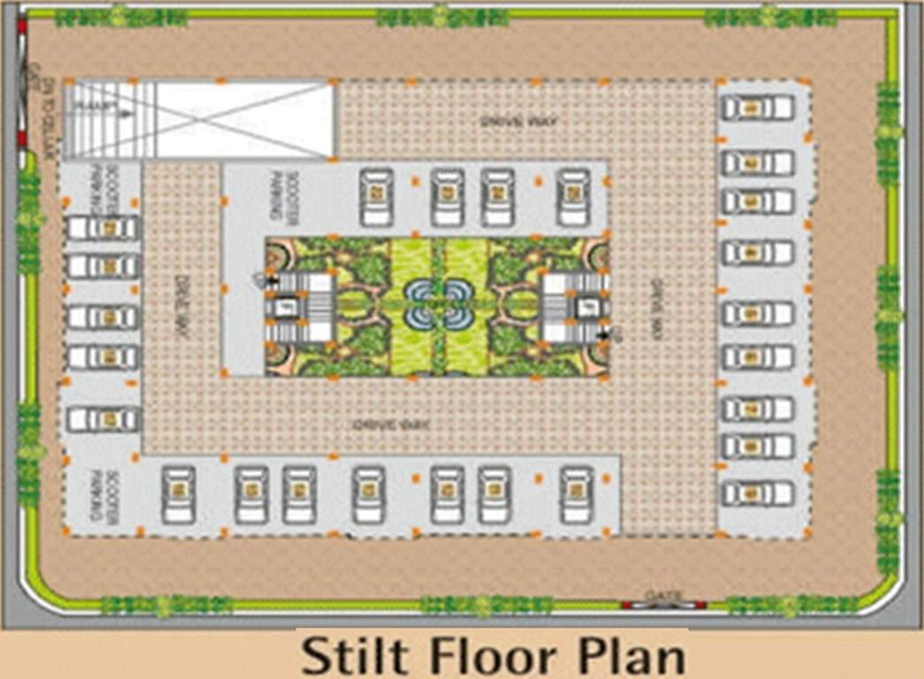 heaven Images for Cluster Plan of Sai Heaven