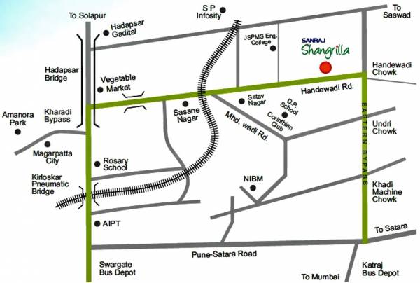 Images for Location Plan of Sahyadri Sanraj Shangrilla