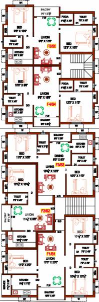 Images for Cluster Plan of Prabha Baskar