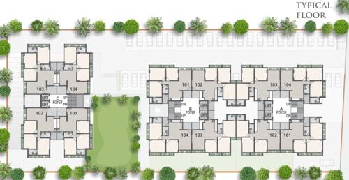 Images for Cluster Plan of R Sheladia Palash Residences