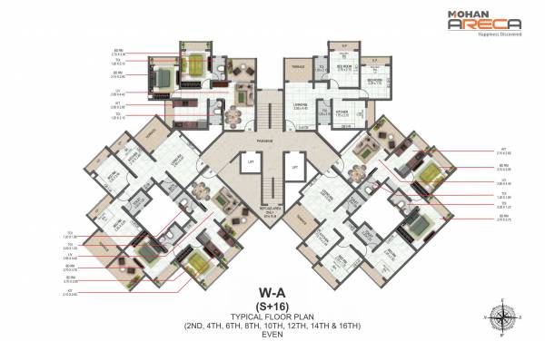 Images for Cluster Plan of Mohan Areca