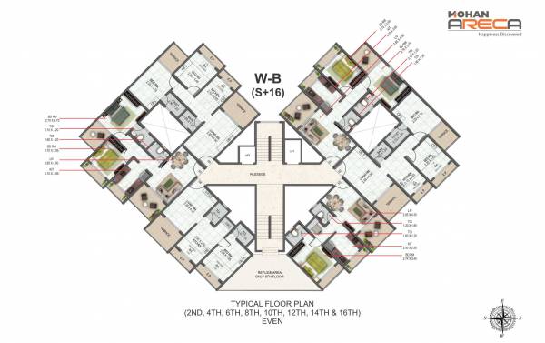 Images for Cluster Plan of Mohan Areca