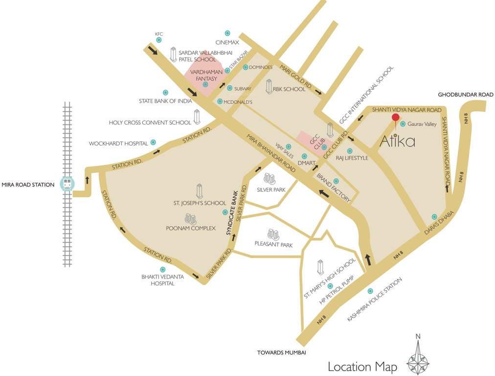 shubh atika Images for Location Plan of Ravi Shubh Atika