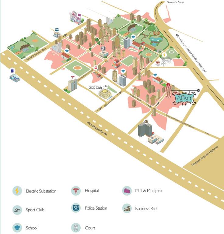 shubh atika Images for Location Plan of Ravi Shubh Atika