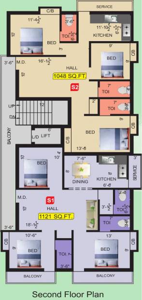 Images for Cluster Plan of VGK Brindavan