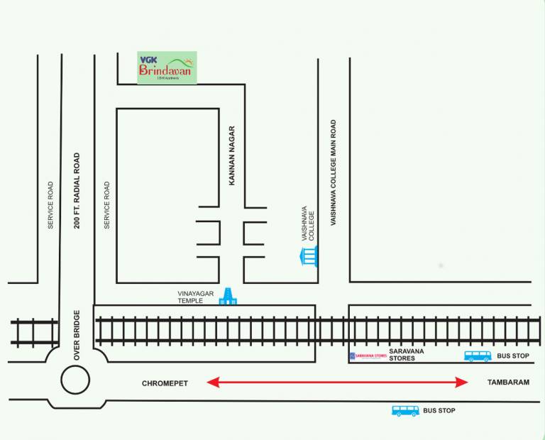 Images for Location Plan of VGK Brindavan