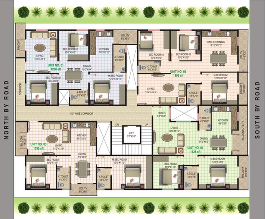 prakruthi orchids Images for Cluster Plan of Prakruthi Prakruthi Orchids