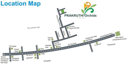  prakruthi-orchids Images for Location Plan of Prakruthi Prakruthi Orchids