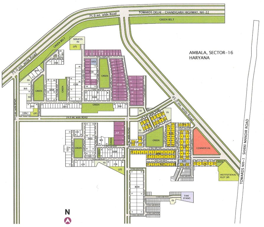 Images for Master Plan of Unitech Ananda
