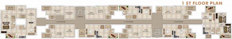 Images for Cluster Plan of Shruti Radhe Regal Residency