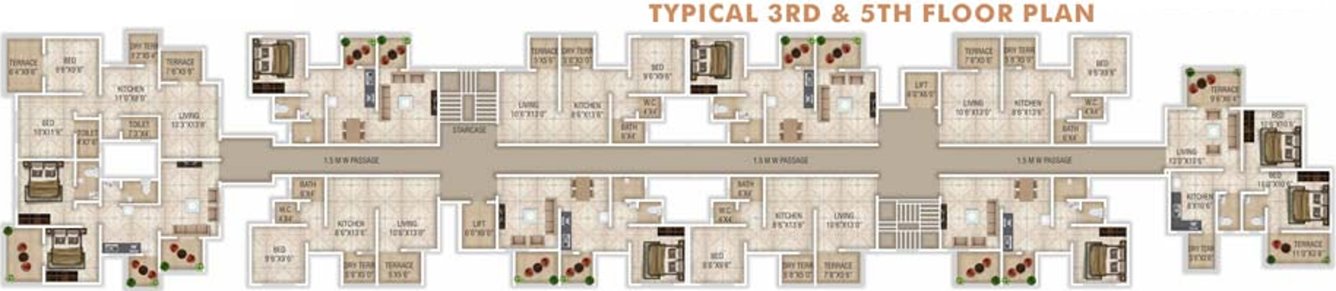 Images for Cluster Plan of Shruti Radhe Regal Residency