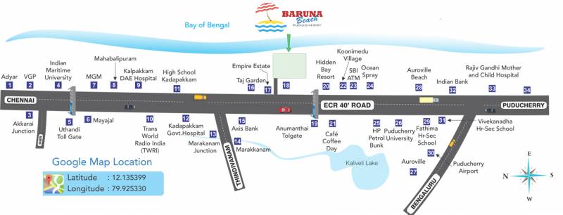 Images for Location Plan of Manju Baruna Beach