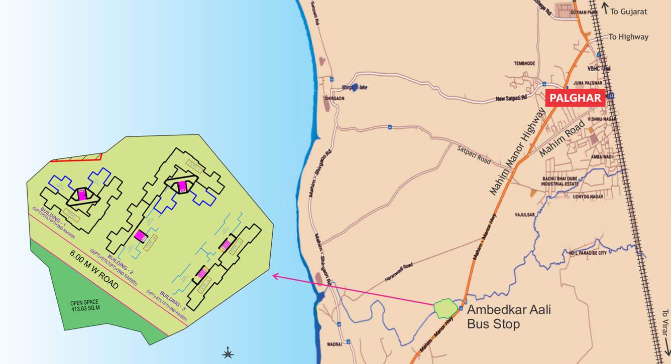 Images for Location Plan of Shree Mahim Garden Apartment