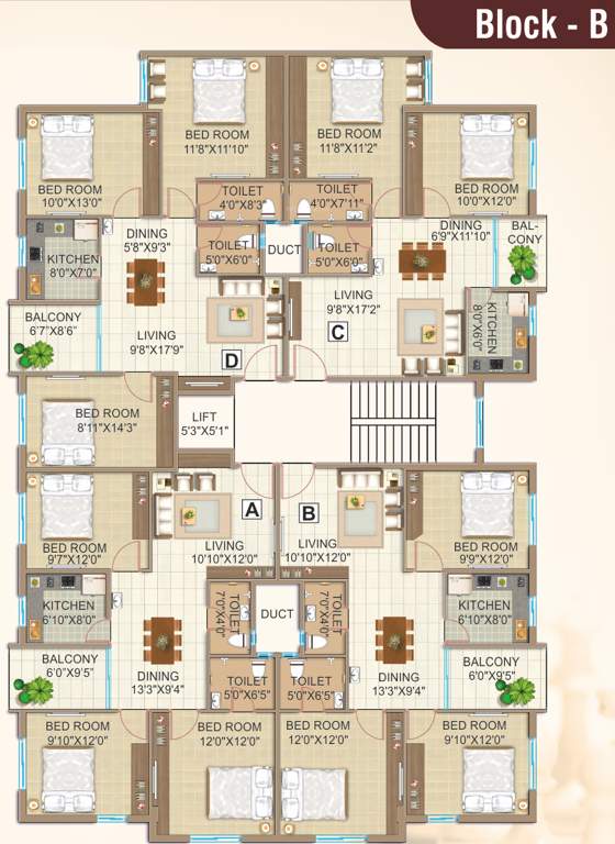 Images for Cluster Plan of GPS Meena Fortuna