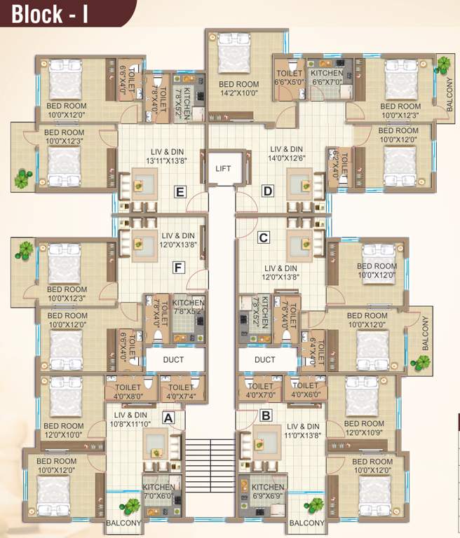 Images for Cluster Plan of GPS Meena Fortuna