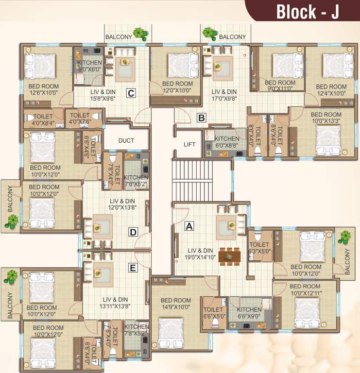 Images for Cluster Plan of GPS Meena Fortuna