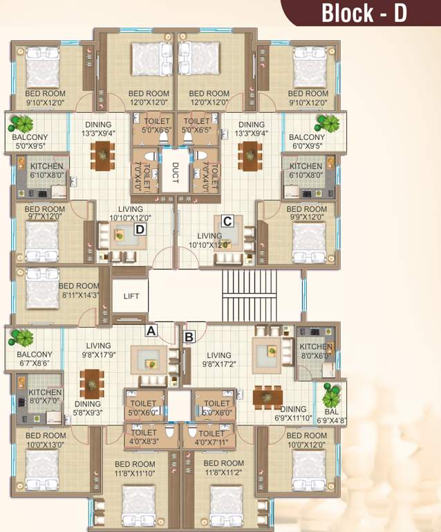 Images for Cluster Plan of GPS Meena Fortuna