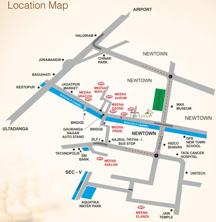 Images for Location Plan of GPS Meena Fortuna