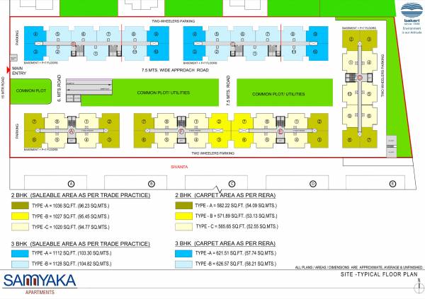  samyaka Block A Cluster Plan