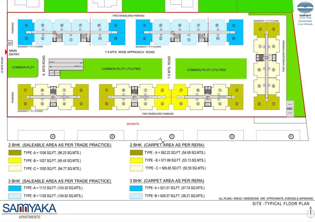  samyaka Block A Cluster Plan