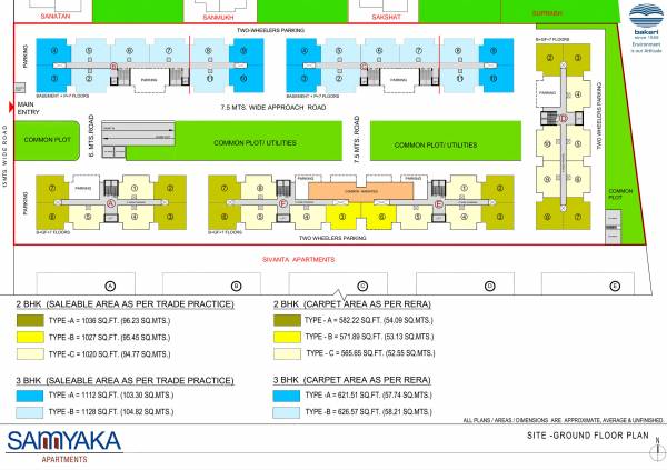  samyaka Block A Cluster Plan
