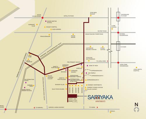  samyaka Images for Location Plan of Bakeri Samyaka