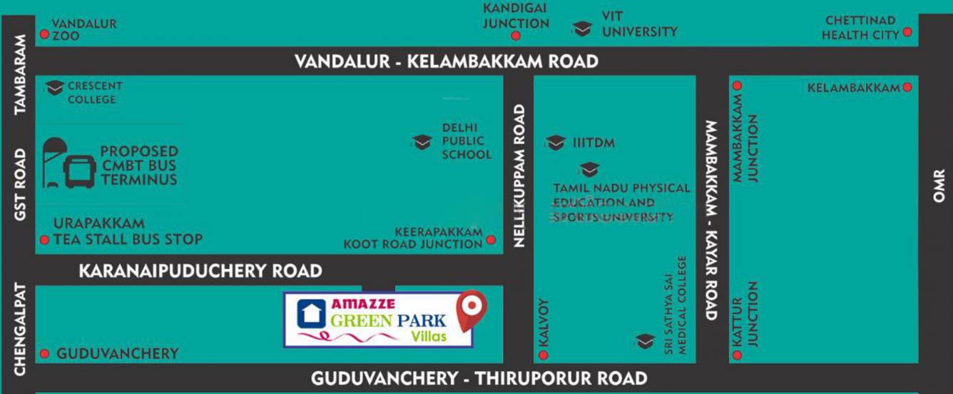 Images for Location Plan of Amazze Greenpark