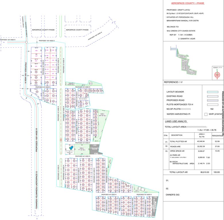 Images for Layout Plan of Green City Aerospace County Phase 2