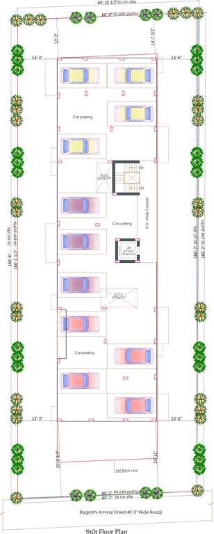 Images for Cluster Plan of Pushkar Jayalakshmi Manicakam Villa