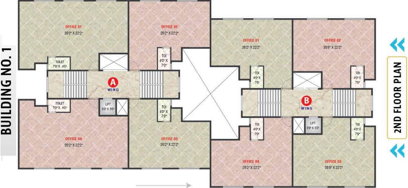 Images for Cluster Plan of Classic Builders Central Plaza