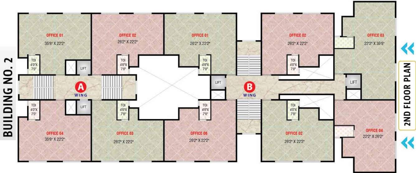 Images for Cluster Plan of Classic Builders Central Plaza