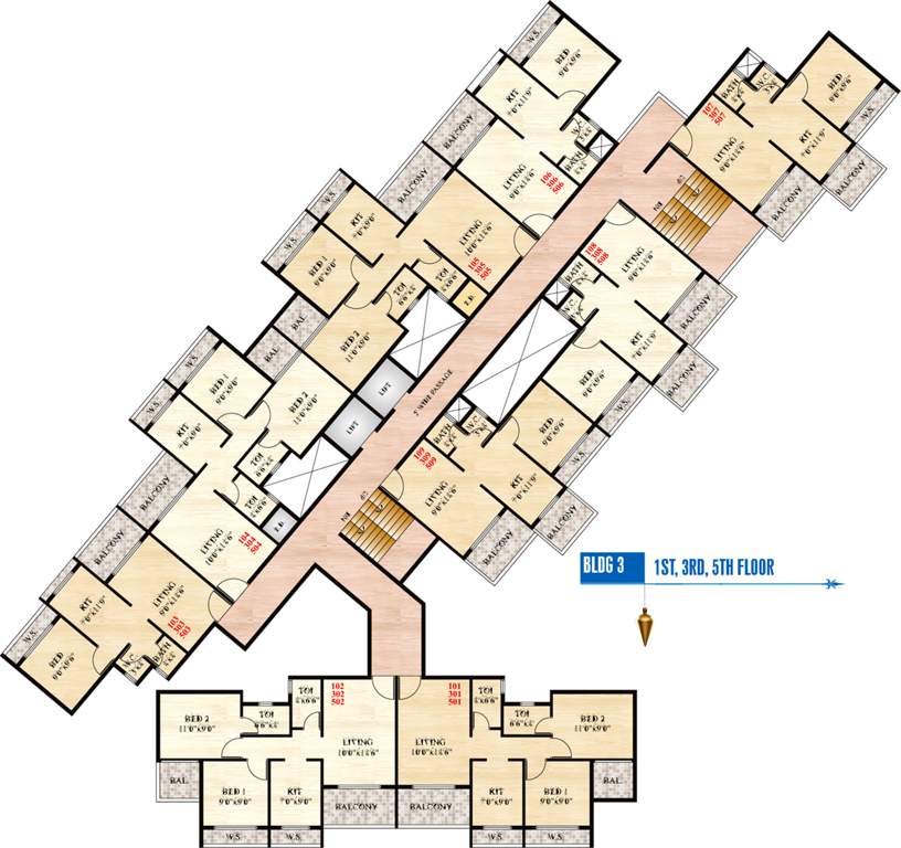  valley phase 1 Images for Cluster Plan of Krupa Valley Phase 1