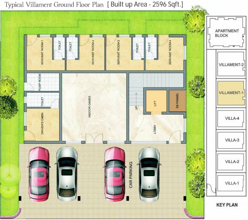 Images for Cluster Plan of Eco Sparkle Apartment