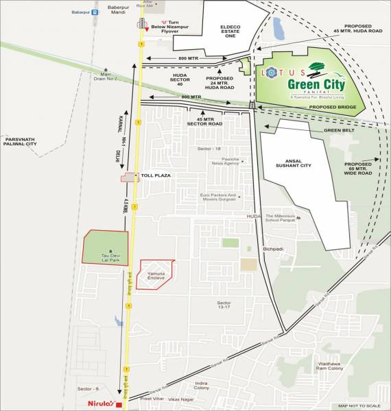 Images for Location Plan of Lotus Infraestates Green City Images for Location Plan of Lotus Infraestates Green City