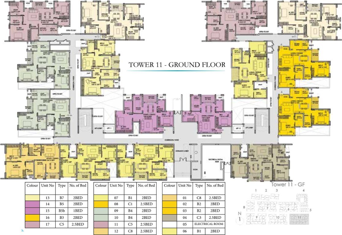 Images for Cluster Plan of Prestige Courtyards