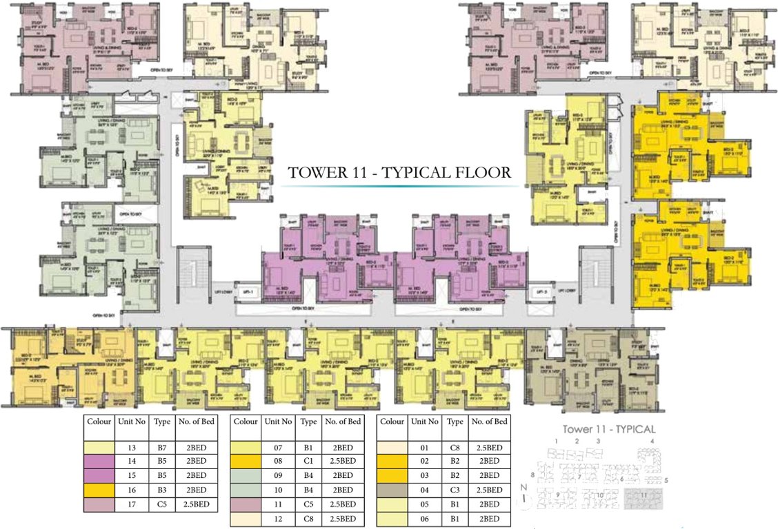 Images for Cluster Plan of Prestige Courtyards