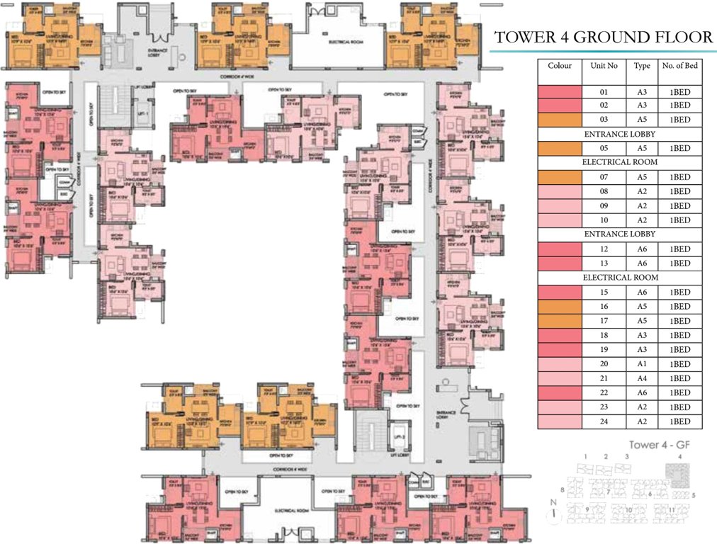 Images for Cluster Plan of Prestige Courtyards