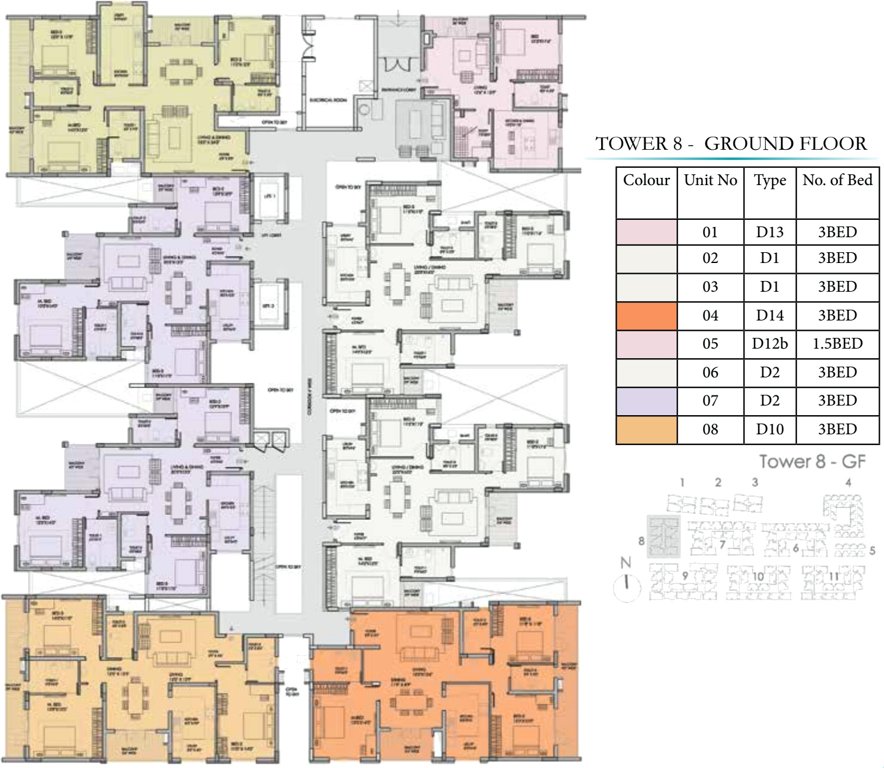 Images for Cluster Plan of Prestige Courtyards