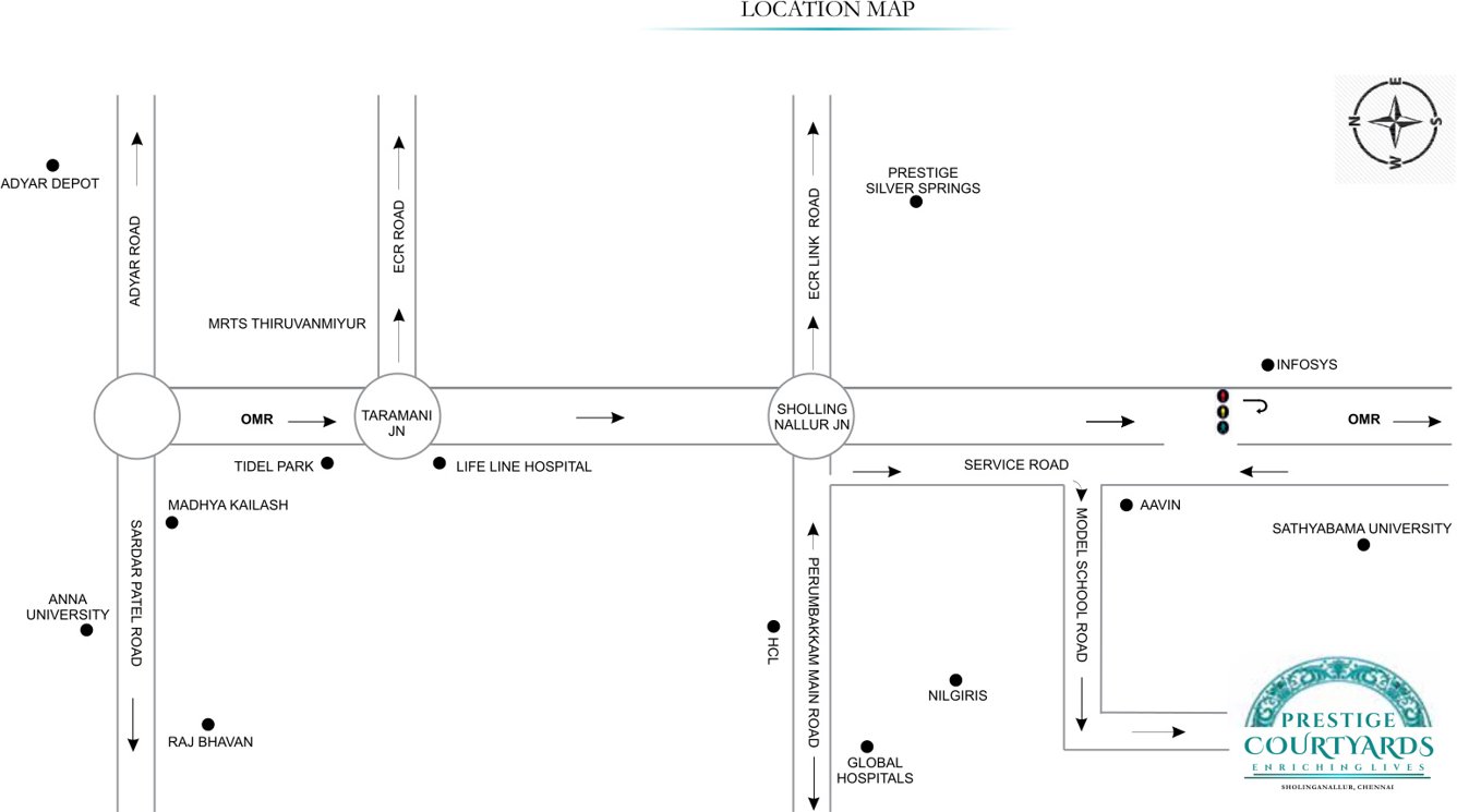 Images for Location Plan of Prestige Courtyards