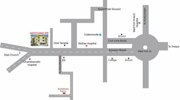 Images for Location Plan of Sapthavarna Builders Sayoojyam Regency Images for Location Plan of Sapthavarna Builders Sayoojyam Regency