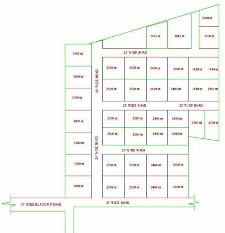 Images for Layout Plan of Sunrise Developers Sai Paradise