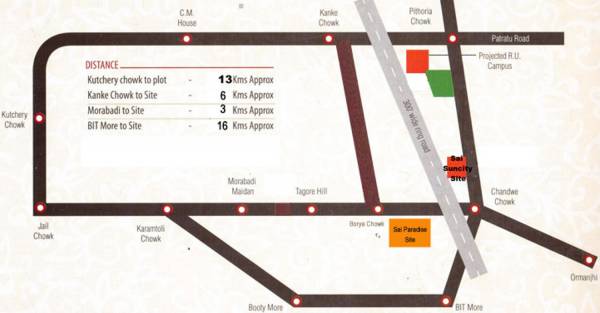 Images for Location Plan of Sunrise Developers Sai Paradise Images for Location Plan of Sunrise Developers Sai Paradise