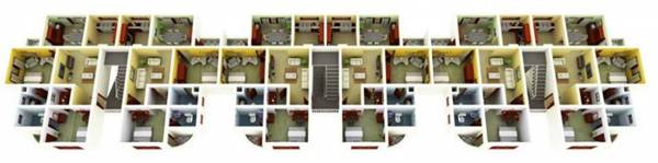 Images for Cluster Plan of Chevron Celestine Apartment