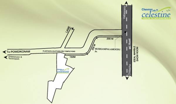 Images for Location Plan of Chevron Celestine Apartment