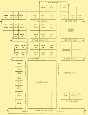  sai-suncity Images for Layout Plan of Sunrise Developers Sai Suncity