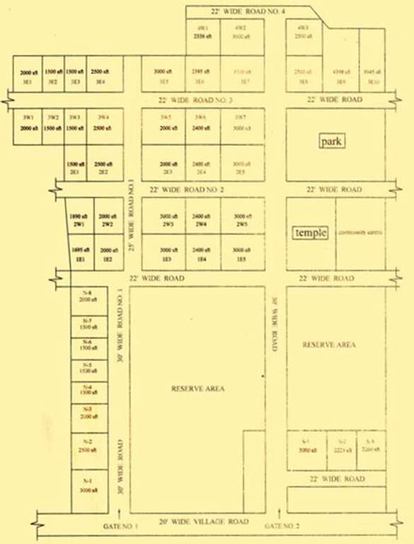  sai suncity Images for Layout Plan of Sunrise Developers Sai Suncity