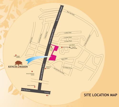 Images for Location Plan of Kences Woods woods Images for Location Plan of Kences Woods