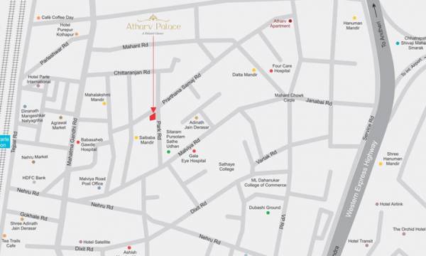  palace Location Plan